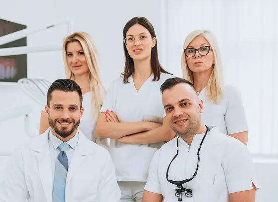The dental team at New Horizon Dental